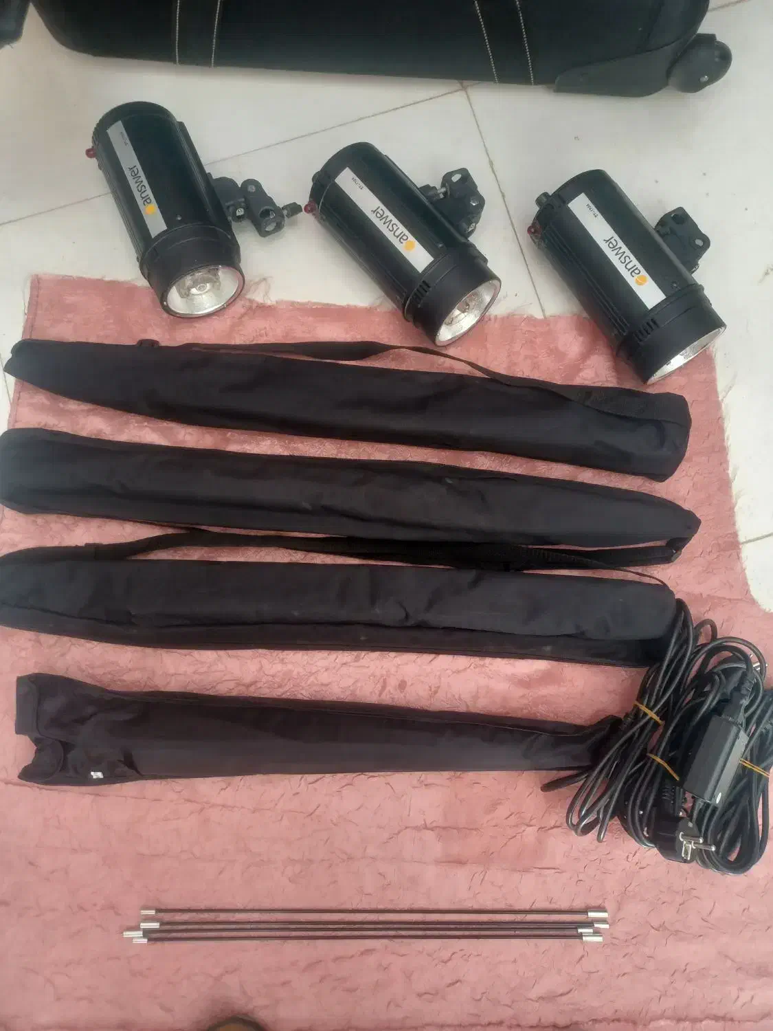 کیت یا ست نور وفلش آتلیه|دوربین عکاسی و فیلمبرداری|شهرکرد, |دیوار