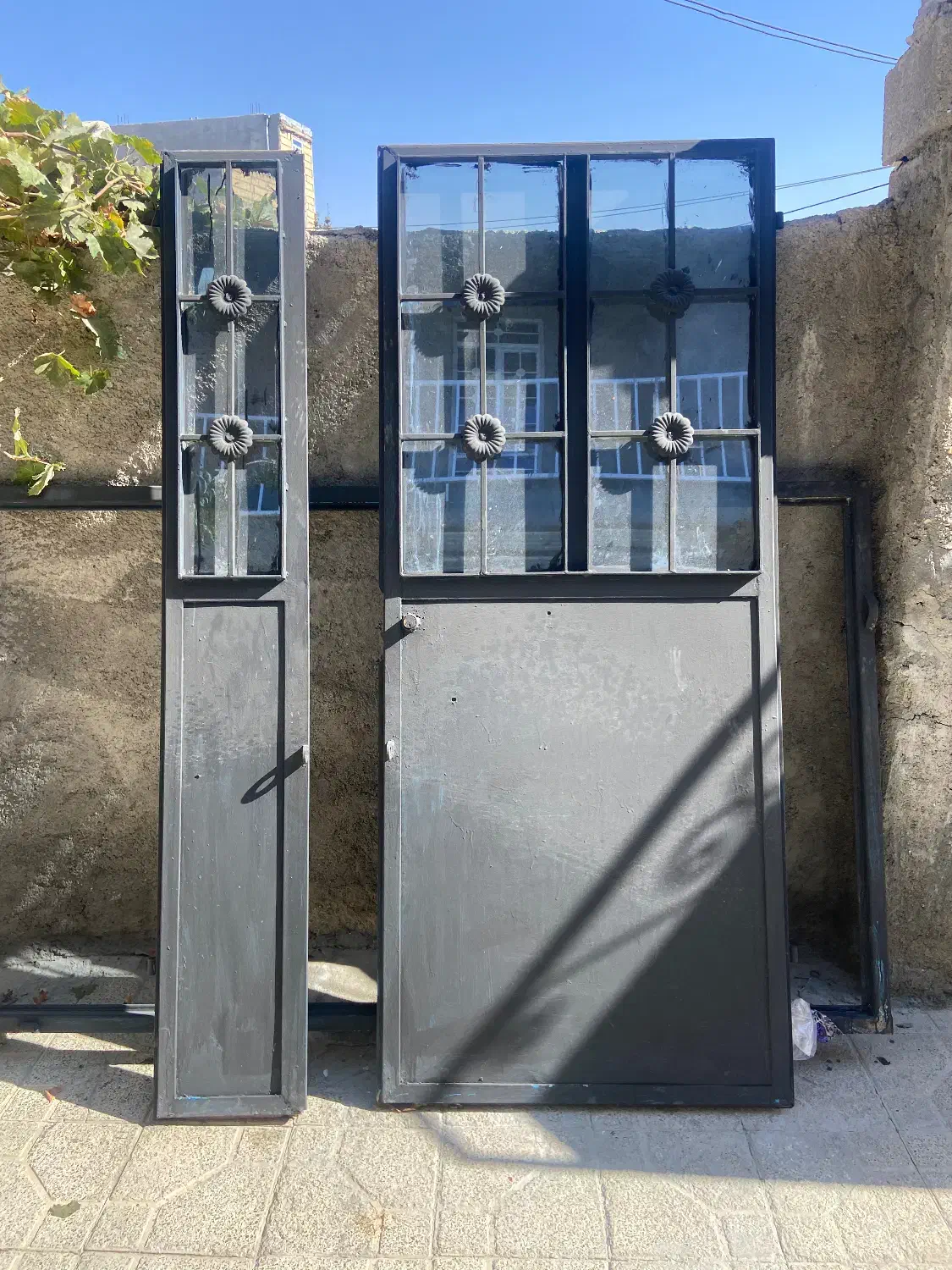 درب فلزی سنگ اپن|مصالح و تجهیزات ساختمان|یاسوج, |دیوار