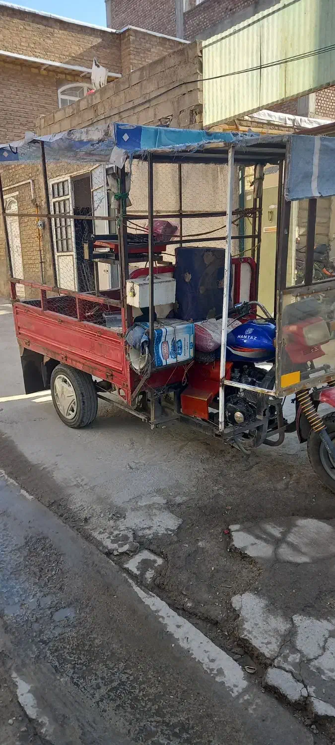 فروش موتور فلات سه چرخ مدل ۱۳۸۹|موتورسیکلت|بوکان, |دیوار