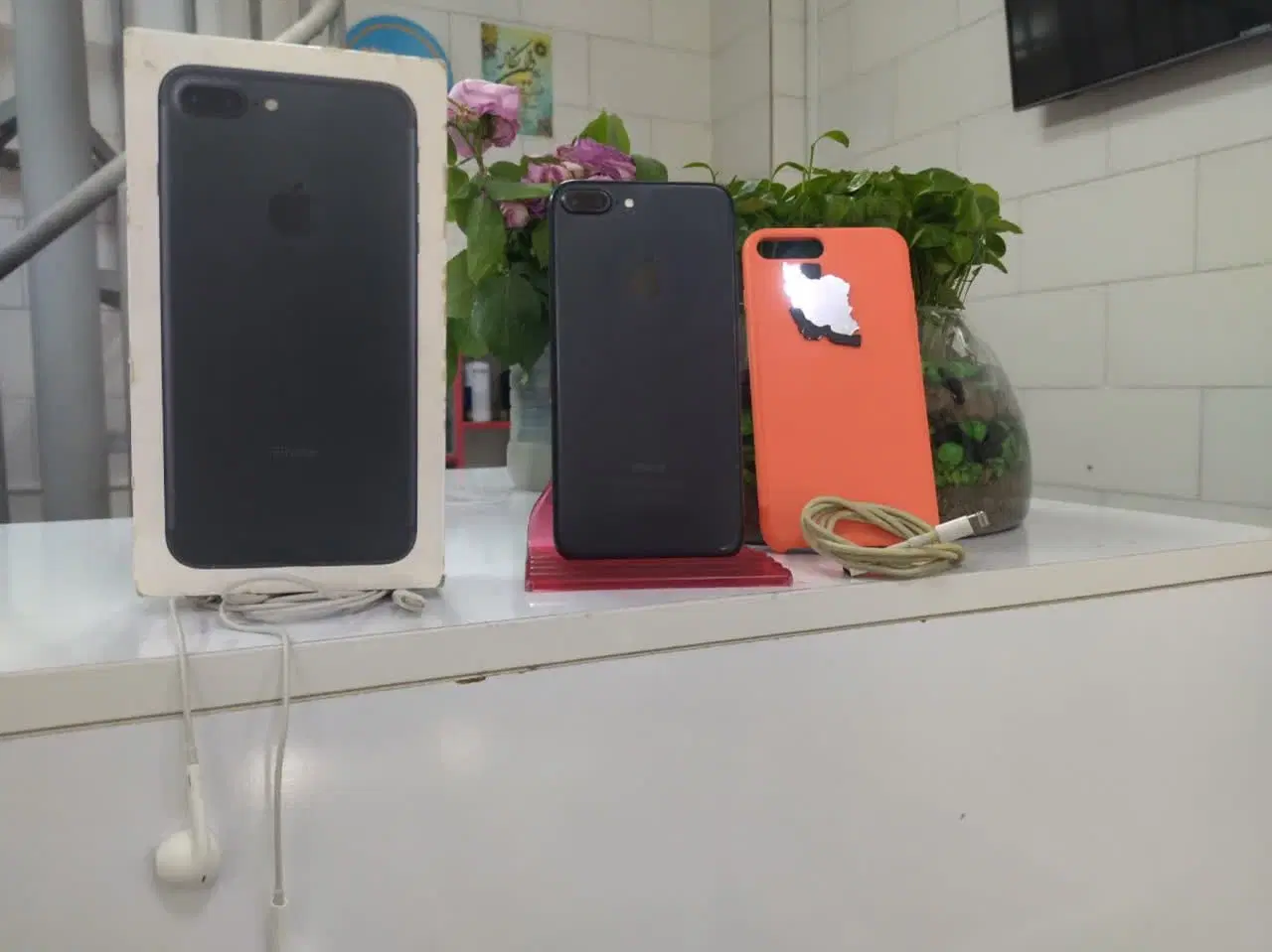 گوشی iPhone 7plus|موبایل|ابریشم, |دیوار