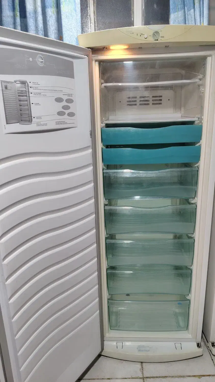 یخچال فریزر دوقلو ویرپول اصلی|یخچال و فریزر|اهواز, گلستان|دیوار