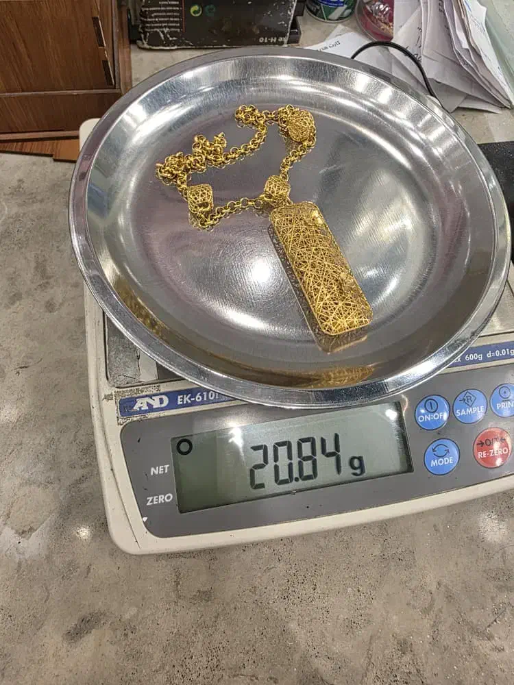 فروش بدون اجرت و مالیات ۴۰۰ زیر تابلو ۱۸ عیار|جواهرات|شوش, |دیوار