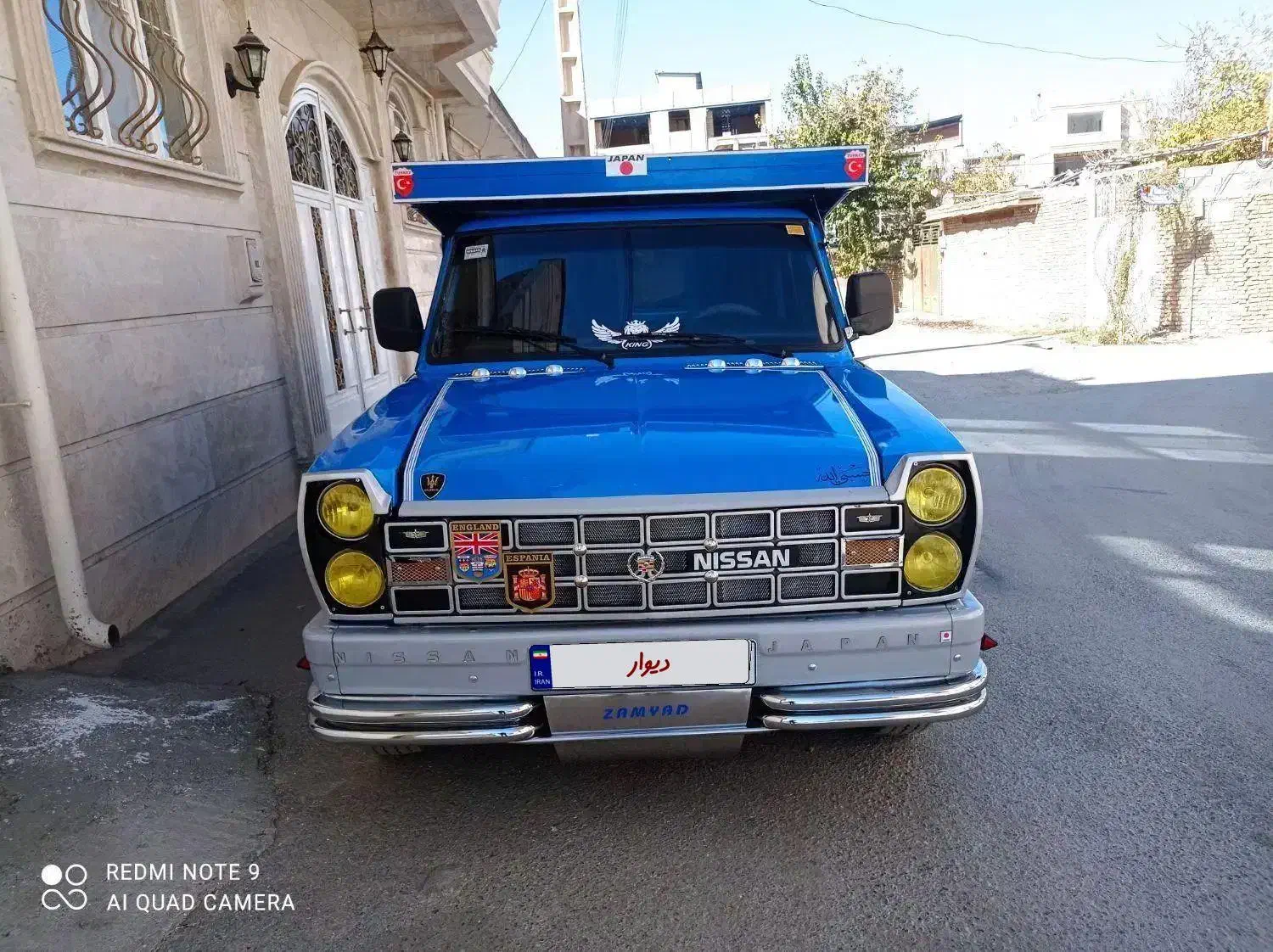 وانت نیسان دوگانه سوز آپشنال کولردار 1402|خودرو سواری و وانت|تیران, |دیوار