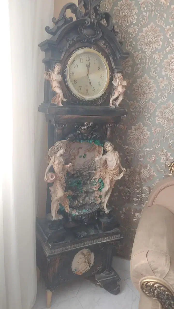 ساعت ایستاده طرح لیلی ومجنون|ساعت دیواری و تزئینی|مشهد, چهارچشمه|دیوار