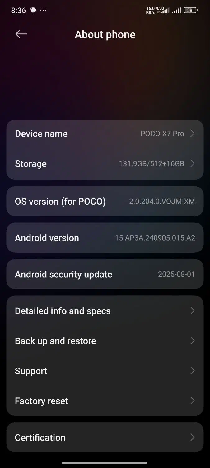 گوشی pocox7 pro مشکی|موبایل|تهران, اکباتان|دیوار