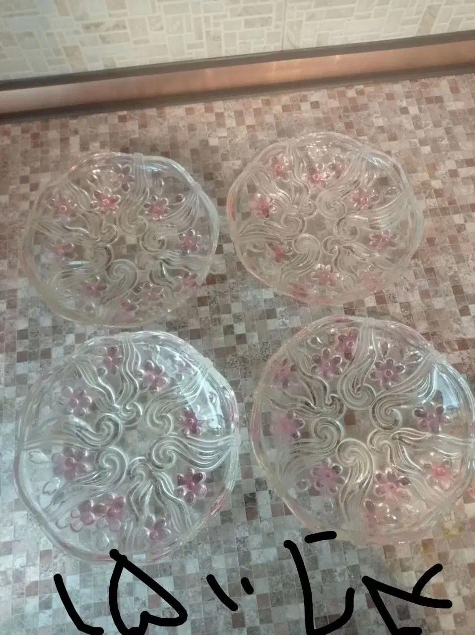 ظرف بلور کریستال میوه شیرینی خوری ناتاشا سوگا شوگا|ظروف سرو و پذیرایی|مراغه, |دیوار