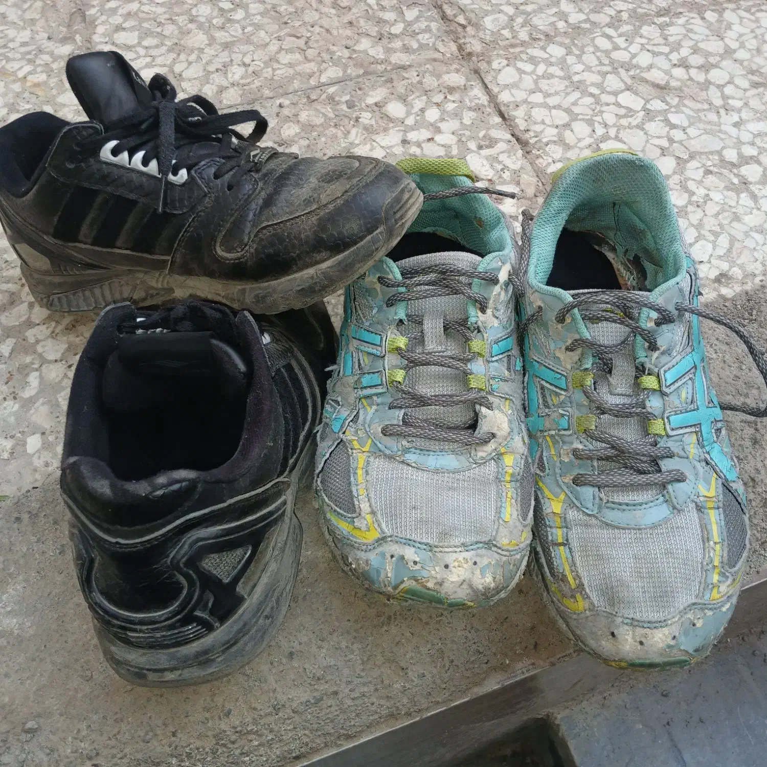 کتونی آدیداس و آسیکس رنگ خاص سایز 42|کیف، کفش، کمربند|قم, چهار مردان|دیوار