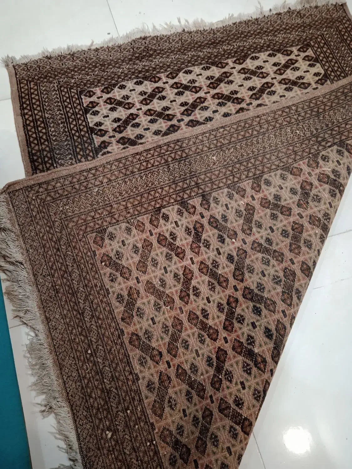 قالیچه دستباف تمیز سالم|فرش|مشهد, هفت تیر (حافظ)|دیوار