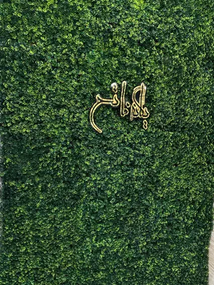 گرین وال با دیوار سبز|گل مصنوعی|رباطکریم, رباطکریم|دیوار