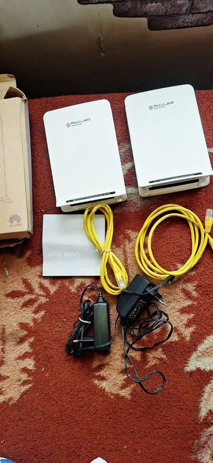 فروش ۲ عدد مودم وایمکس هواوی نو|مودم و تجهیزات شبکه|تهران, سلیمانی|دیوار
