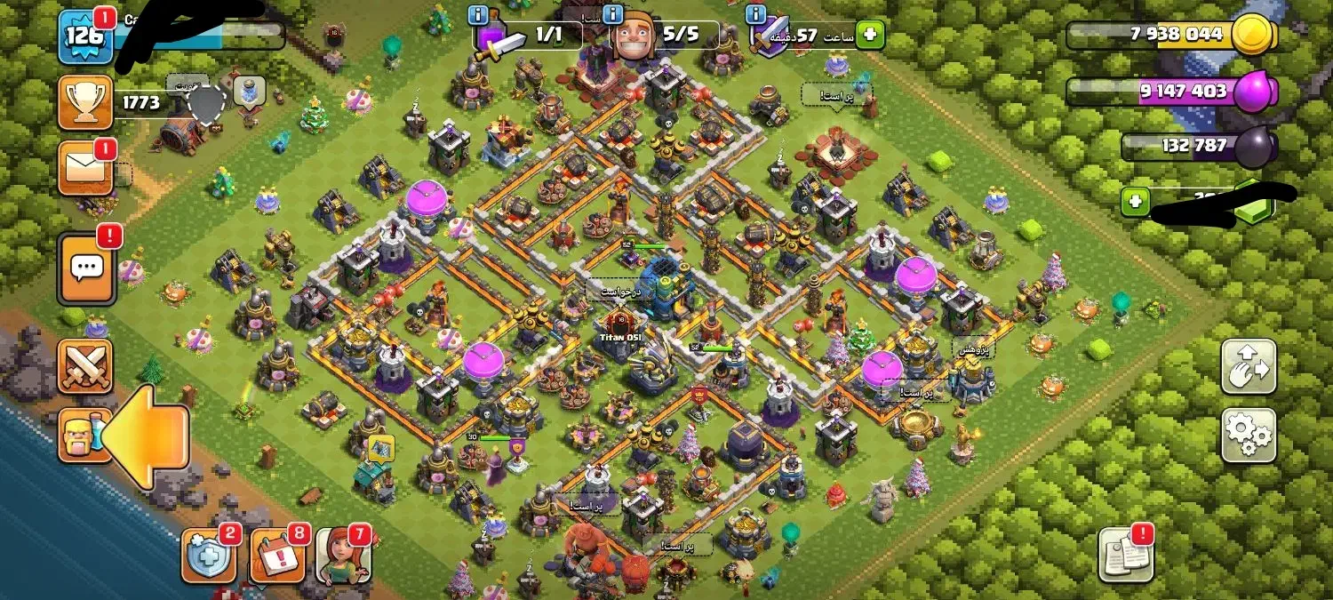 کلش آف کلنز|کنسول، بازی ویدئویی و آنلاین|کرج, حصارک پایین|دیوار