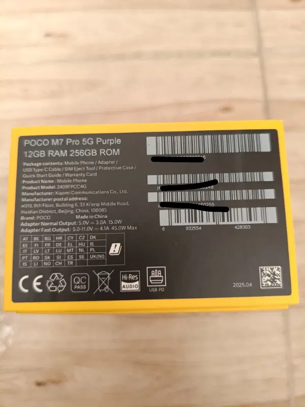 گوشی شیائومی Poco M7 Pro 5G حافظه 256 رم 12|موبایل|تهران, هفت چنار|دیوار