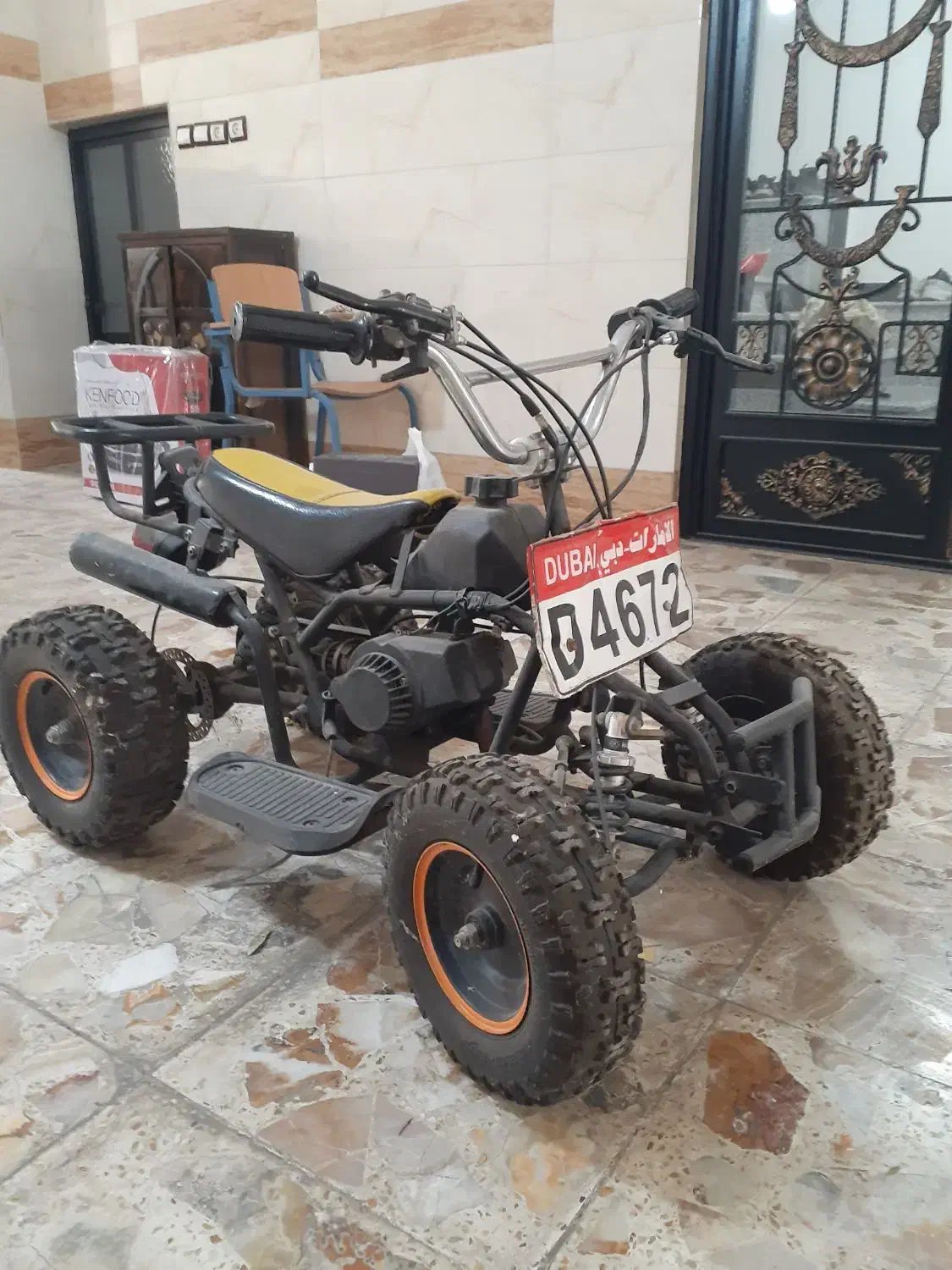 موتور چهار چرخ|دوچرخه، اسکیت، اسکوتر|گنبد کاووس, |دیوار