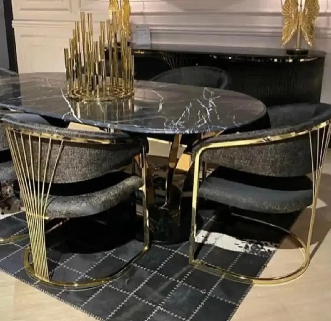 فروش میز ناهار خوری به همراه ۶عدد صندلی|مبلمان خانگی و میز عسلی|خاش, |دیوار