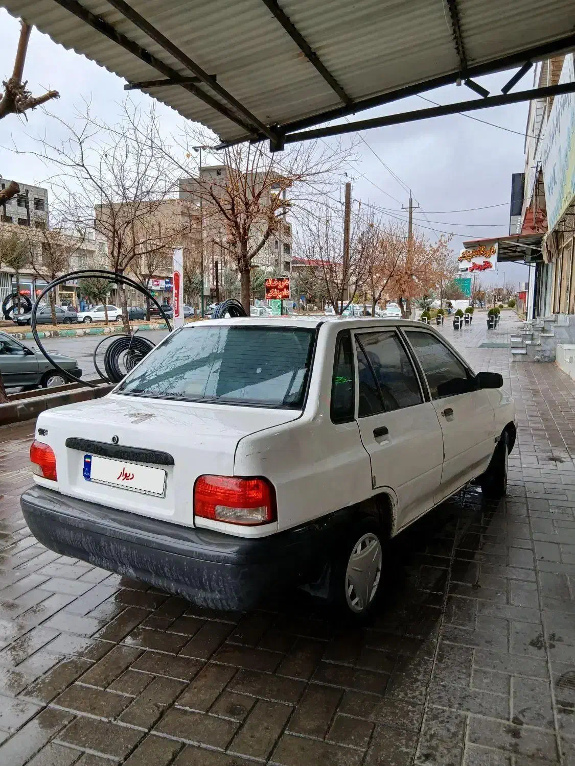 پراید مدل۸۲ سفید|خودرو سواری و وانت|بانه, |دیوار