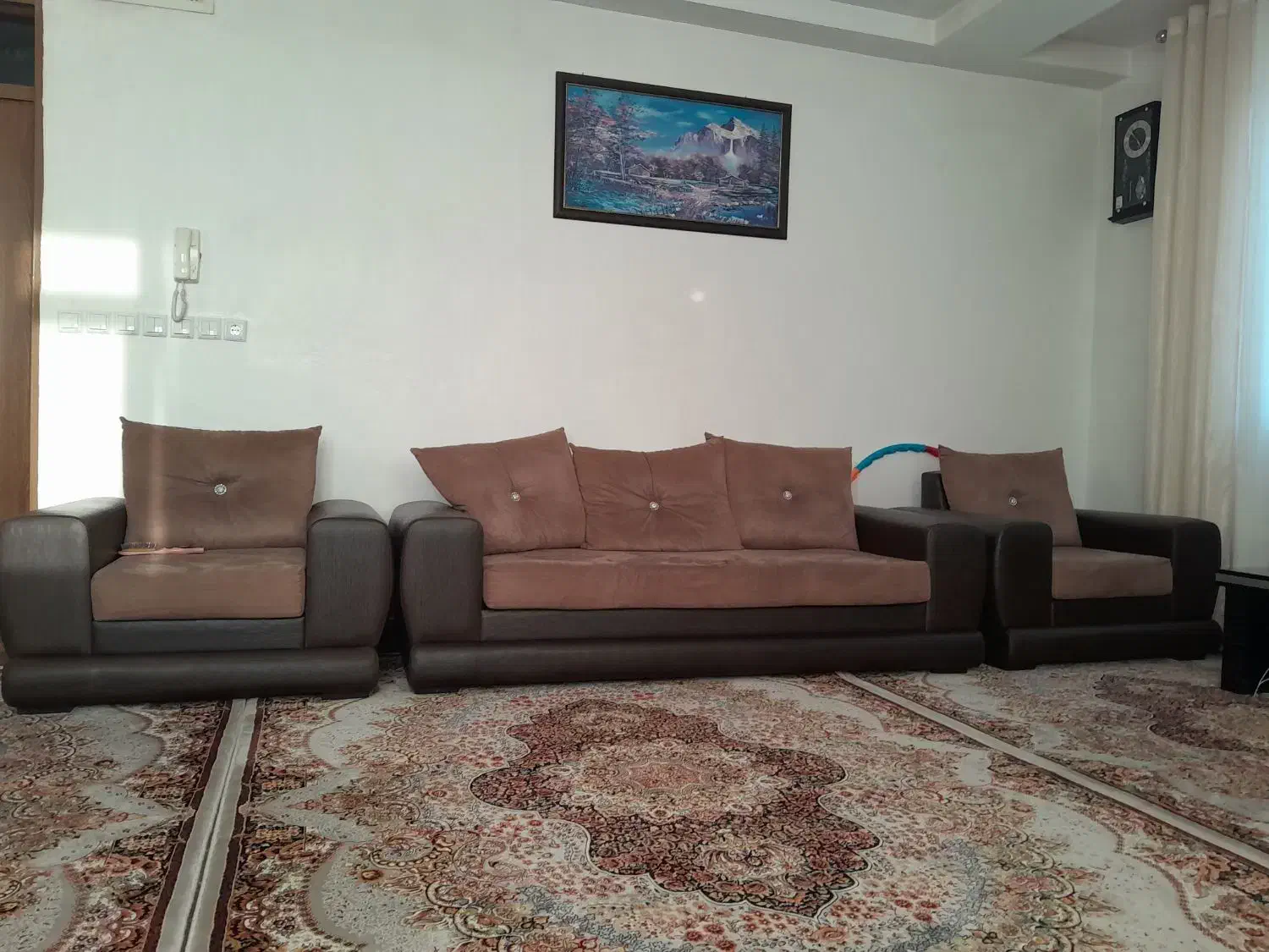 مبل هفت نفره شرکتی|مبلمان خانگی و میز عسلی|سقز, |دیوار