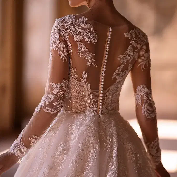 لباس عروس اروپایی کد ۱۴۴۸ مزون مطهره|لباس|تهران, جمهوری|دیوار