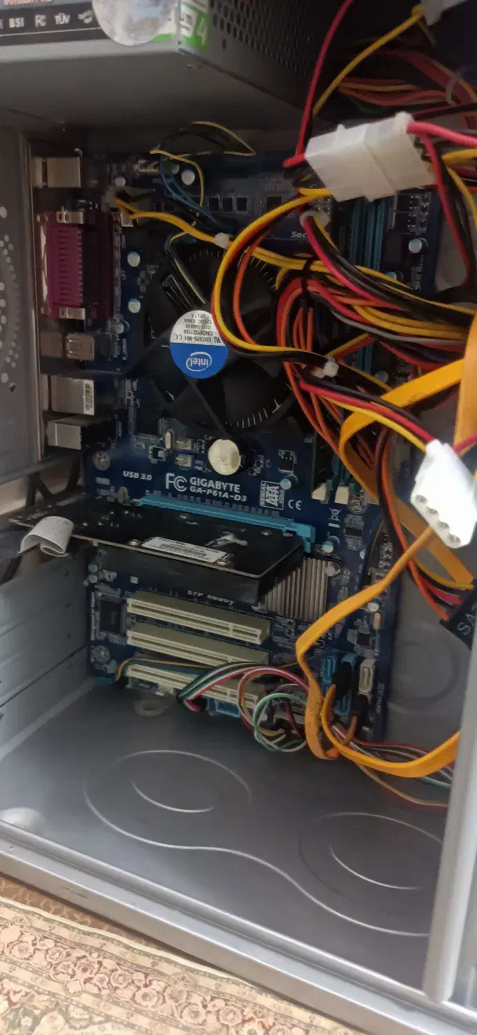 کامپیوتر ddr3|رایانه رومیزی|سمیرم, |دیوار