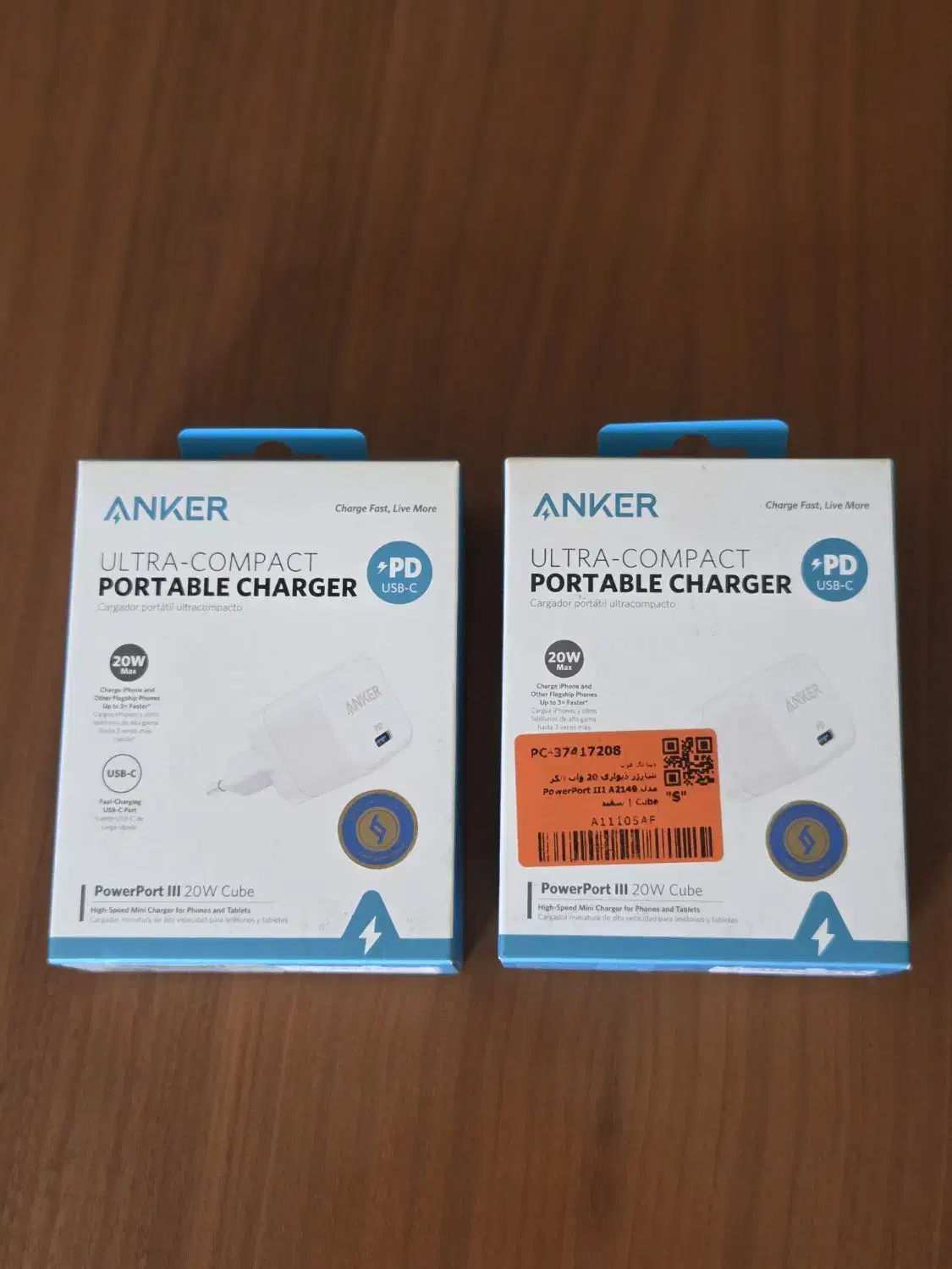 شارژر آنکر دو عدد 20 وات|لوازم جانبی موبایل و تبلت|تهران, جی|دیوار