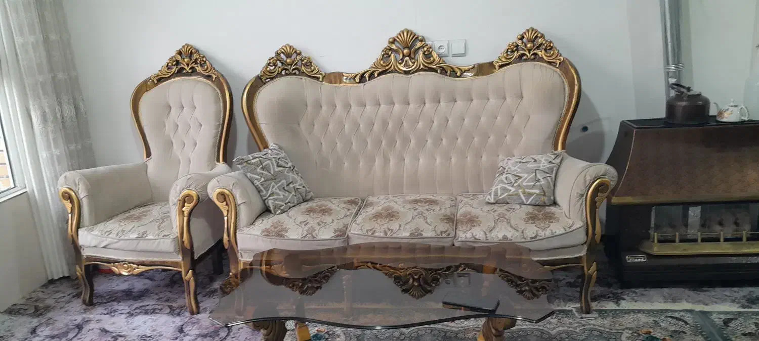 مبل|مبلمان خانگی و میز عسلی|خمینی‌شهر, |دیوار