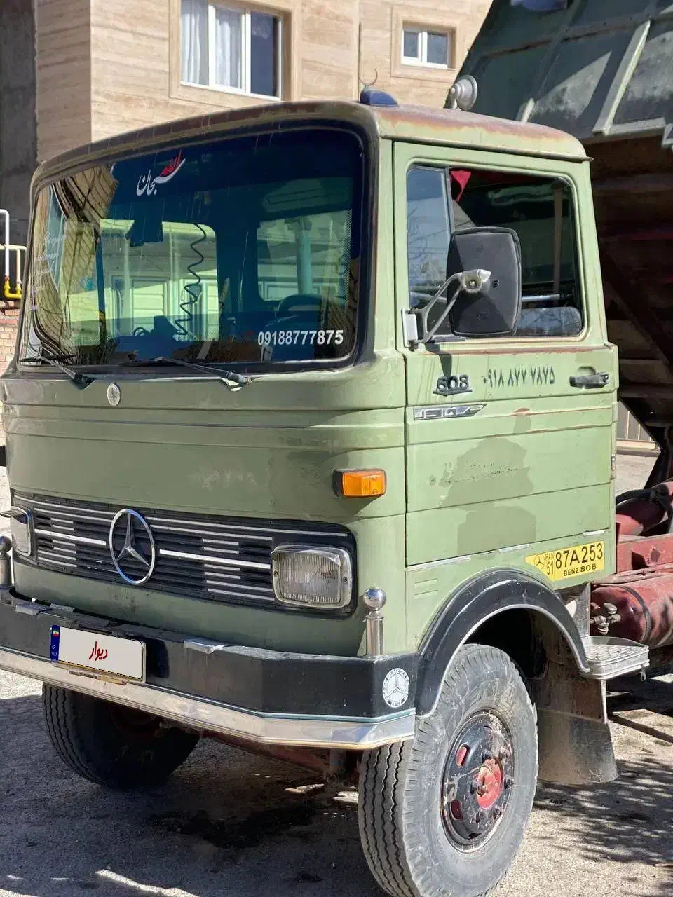 خاور808کمپرسی|خودرو سنگین|بیجار, |دیوار