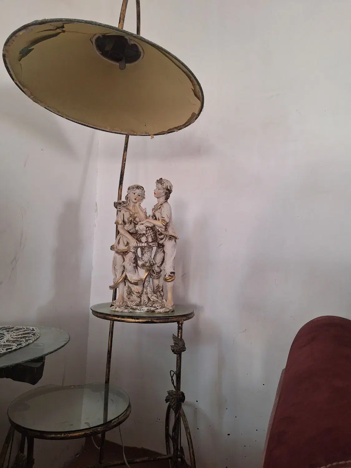 آباژور و پایه گل و گلدان|چراغ خواب و آباژور|مشهد, دانشجو|دیوار