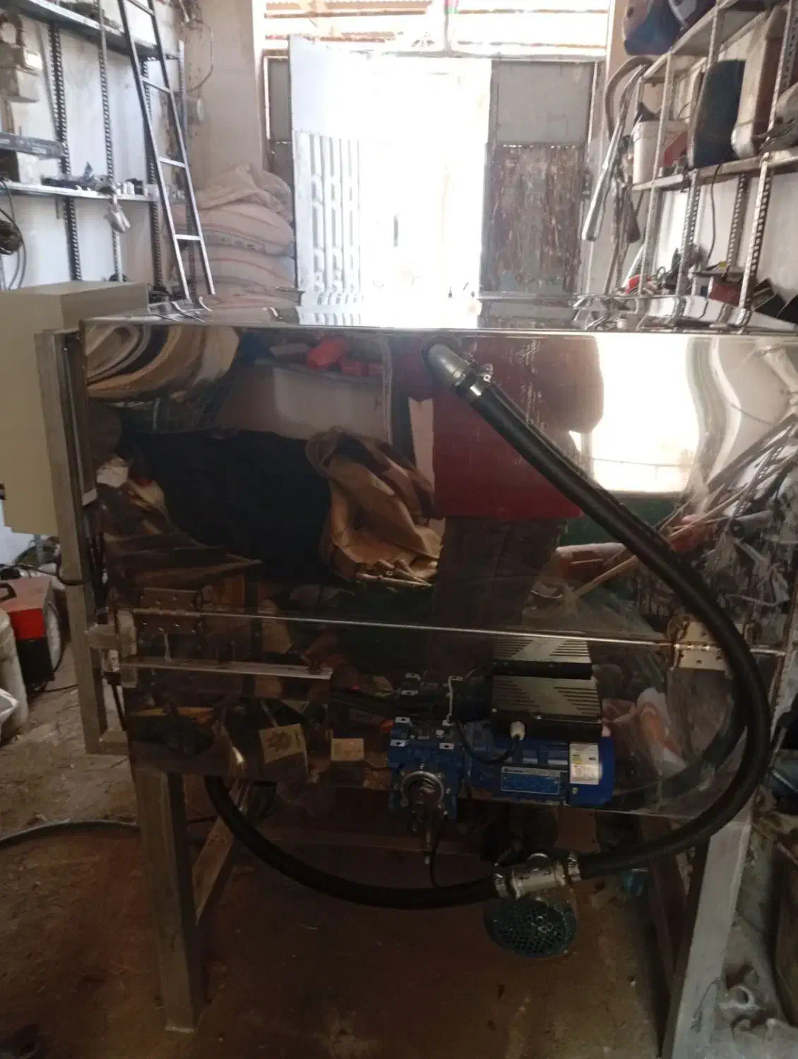 قطعه شویی استیل سایز ۱۰۰|ماشینآلات صنعتی|اسفراین, |دیوار