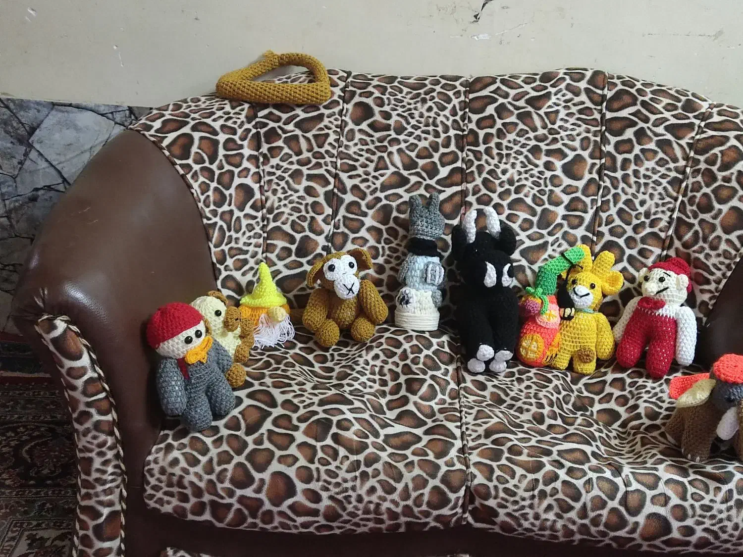 تعدادی عروسک بافتنی|عمدهفروشی|نطنز, |دیوار