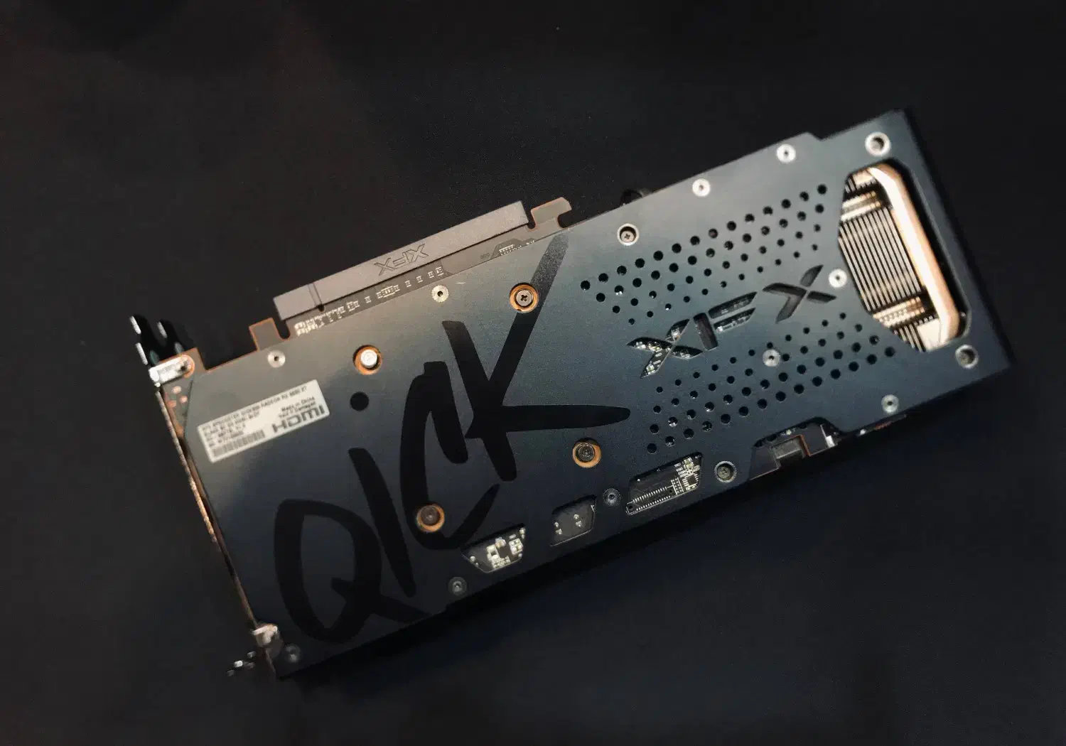 کارت گرافیک RX 6600 XT QICK 8Gb درحد نو|قطعات و لوازم جانبی رایانه|مشهد, عامل|دیوار