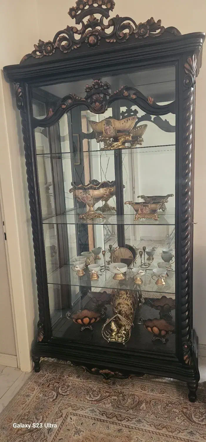 بوفه چوب|بوفه، ویترین، کنسول|شیراز, شهرک ولیعصر|دیوار