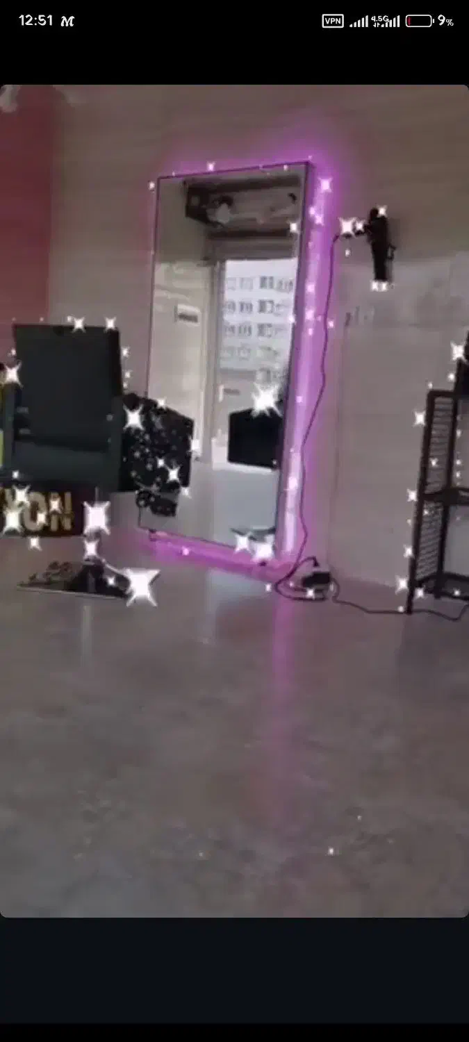 آیینه قدی مناسب بوتیک و آرایشگاه و مزون و ...|آینه|شاهین‌شهر, نظامی|دیوار