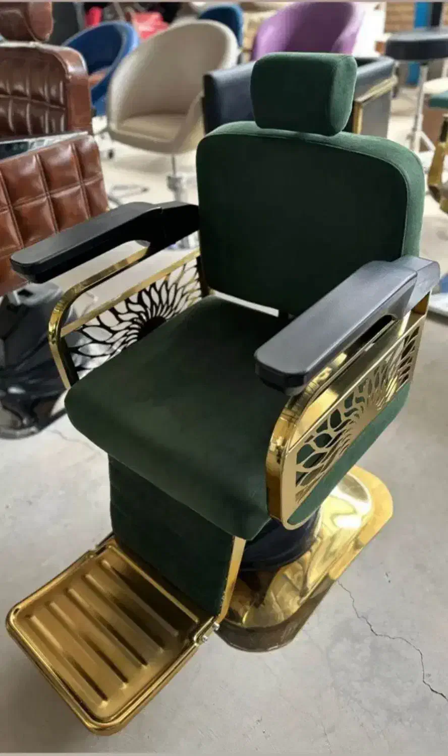 صندلی اصلاح پدالی|آرایشگاه و سالن‌های زیبایی|نسیم‌شهر, |دیوار