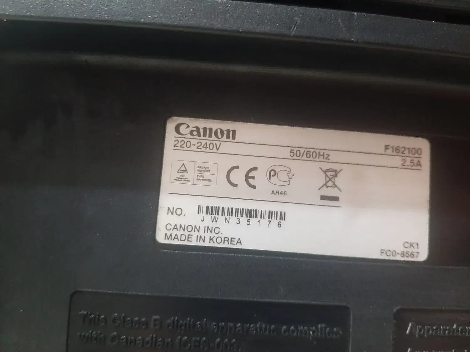 دستگاه پرینتر چندکاره لیزری کانن imageclass MF3010|پرینتر، اسکنر، کپی، فکس|محمدبار, |دیوار