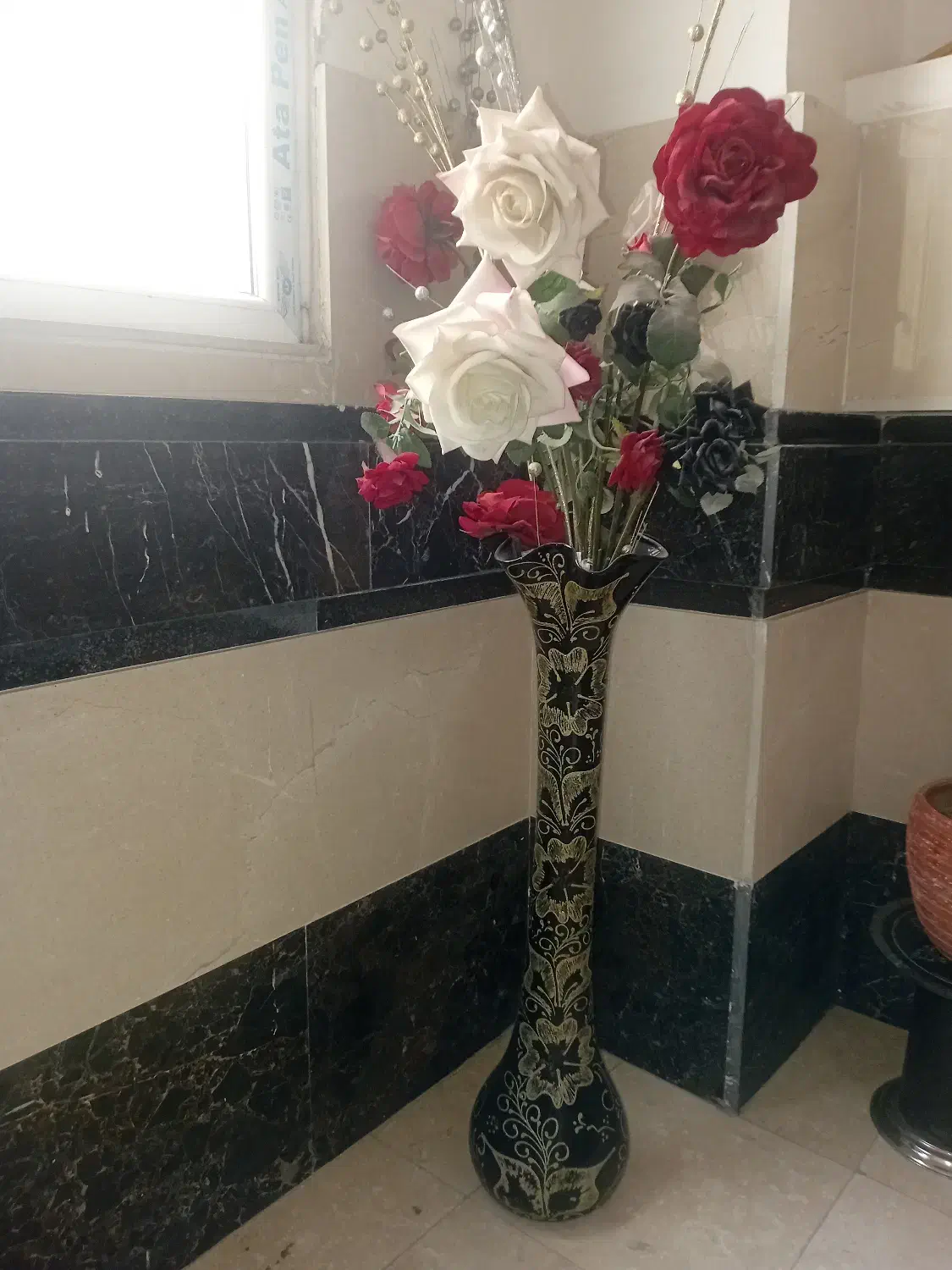 گل مصنوعی|گل مصنوعی|رباط‌کریم, رباط‌کریم|دیوار