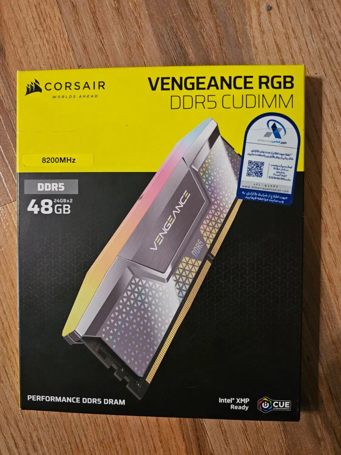 رم DDR5 8200CL40 ظرفیت ۴۸ گیگ|قطعات و لوازم جانبی رایانه|تهران, هروی|دیوار