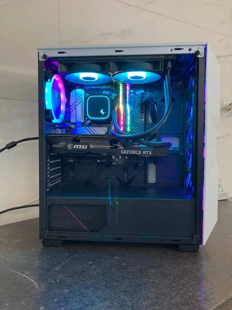 سیستم کامپیوتر پردازشی و گرافیکی|رایانه رومیزی|آستانه اشرفیه, |دیوار