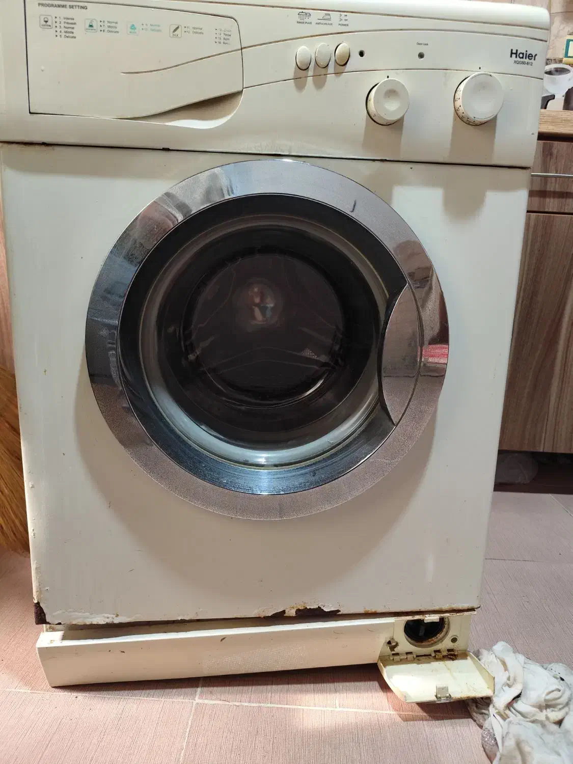 لباسشویی هایر|ماشین لباسشویی و خشککن لباس|شفت, |دیوار