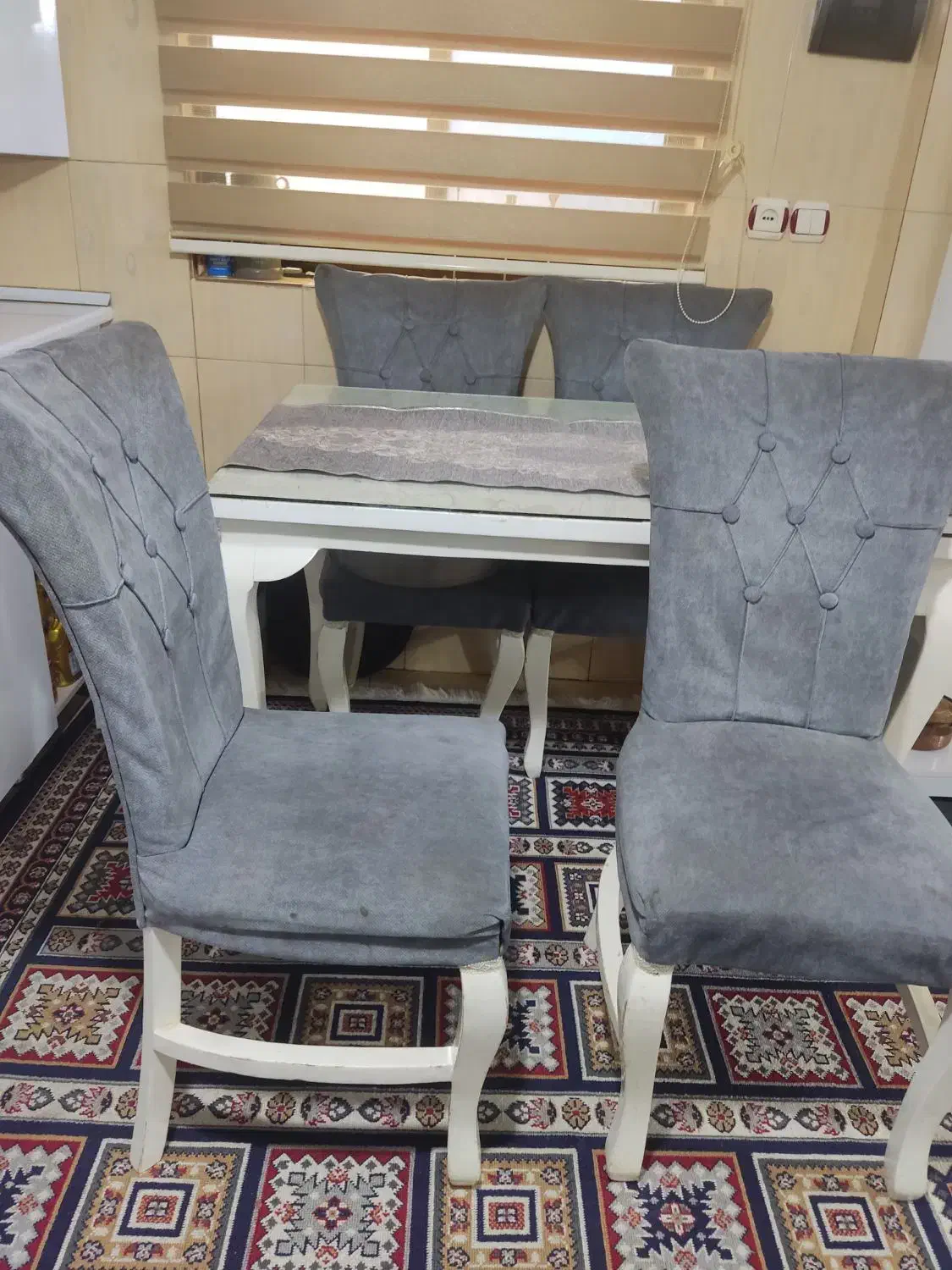 مبل ۷نفره میز نهارخوری آباژورمیز عسلی|مبلمان خانگی و میز عسلی|کیلان, |دیوار