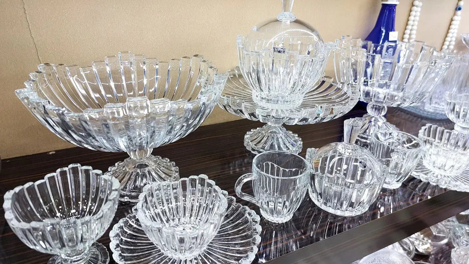 سرویس کریستال ۱۷ پارچه برلین در فروشگاه رسولی|ظروف سرو و پذیرایی|مشهد, شهرک رازی (شهرک غرب)|دیوار