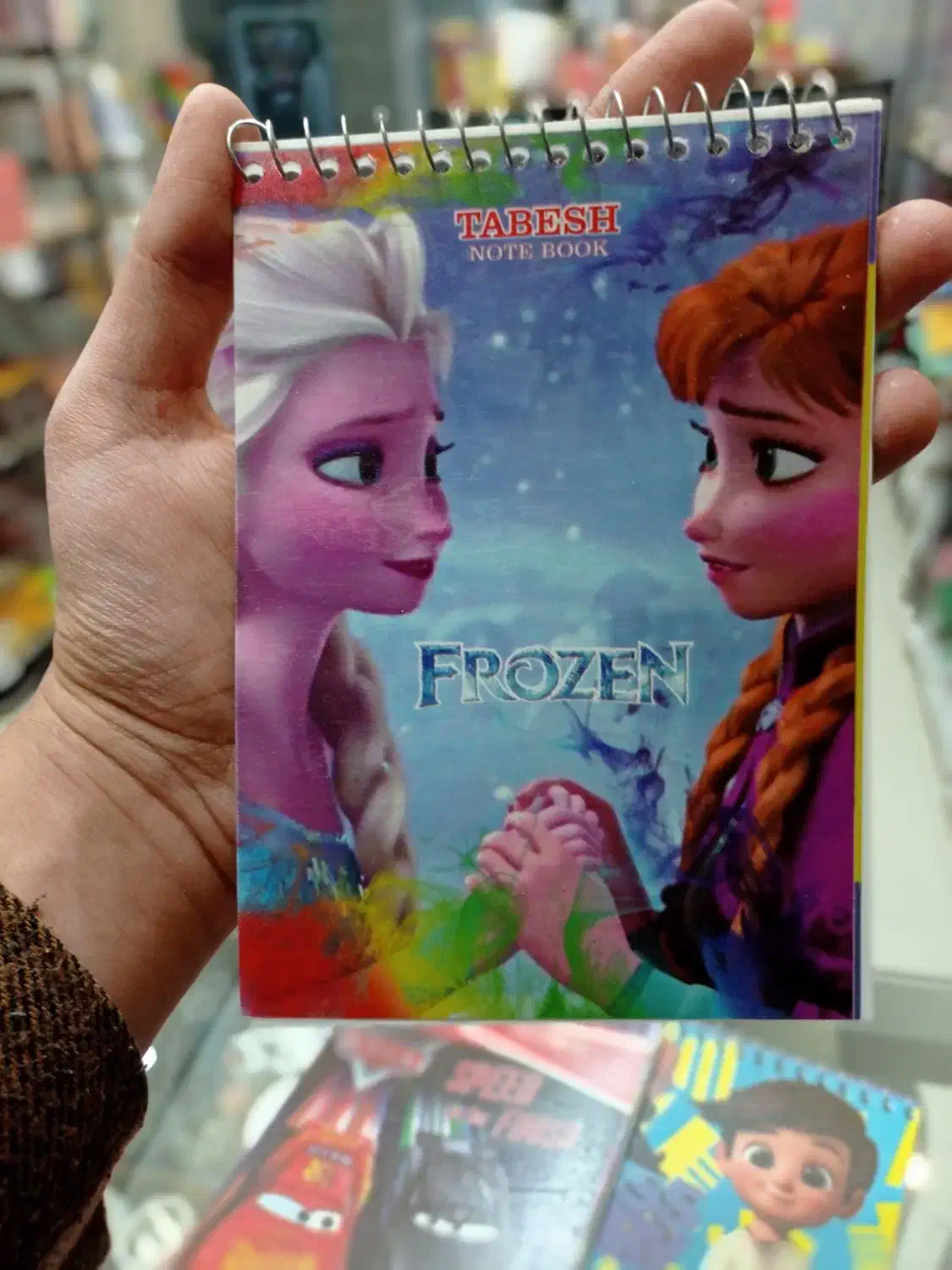 دفترچه طرحدار بزرگ فنری|لوازم التحریر|مشهد, عیدگاه|دیوار