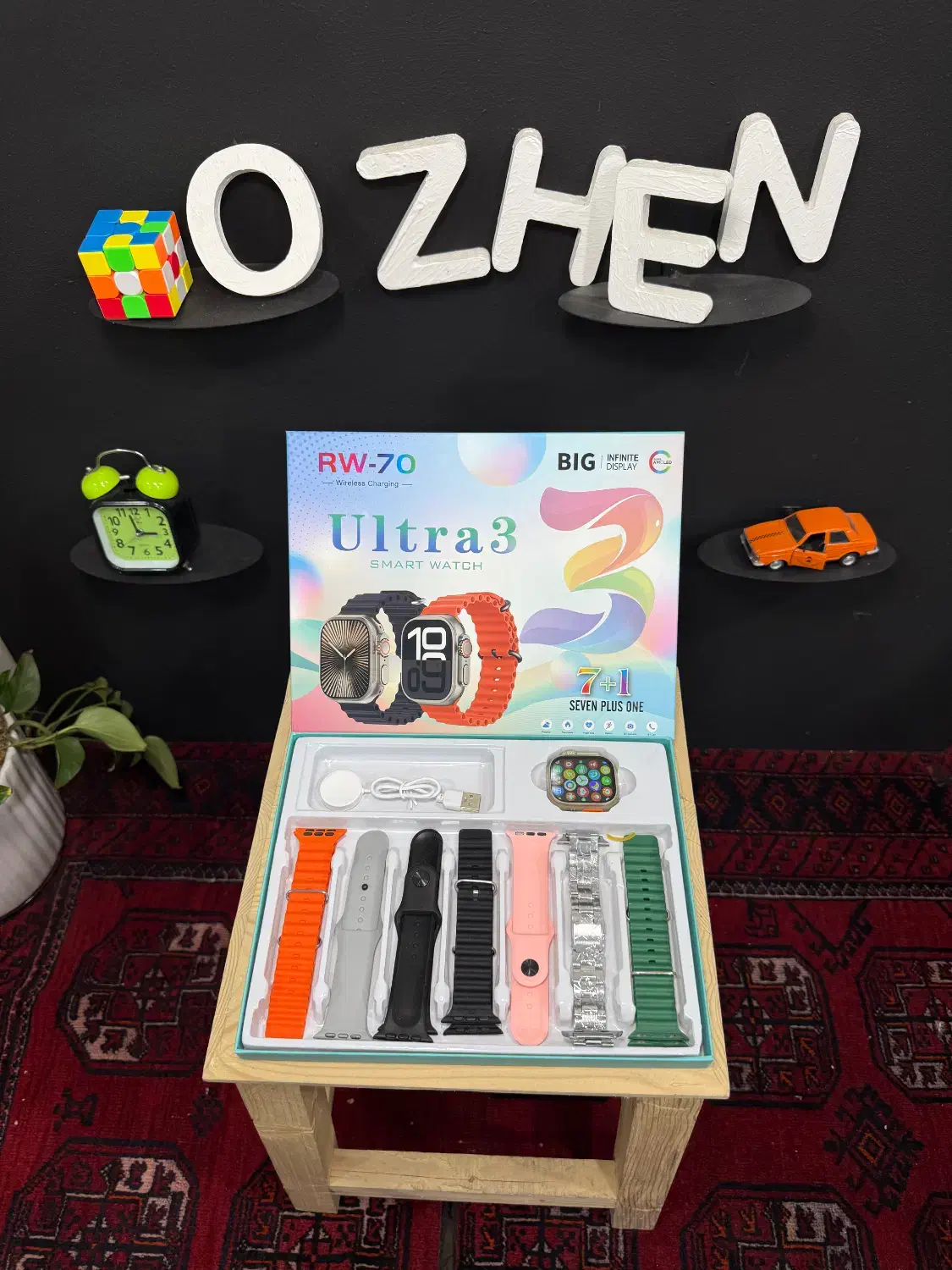 ساعت هوشمند Rw-70 ultra3 (هفت بند + ارسال رایگان)|ساعت|قم, میرزائیه|دیوار