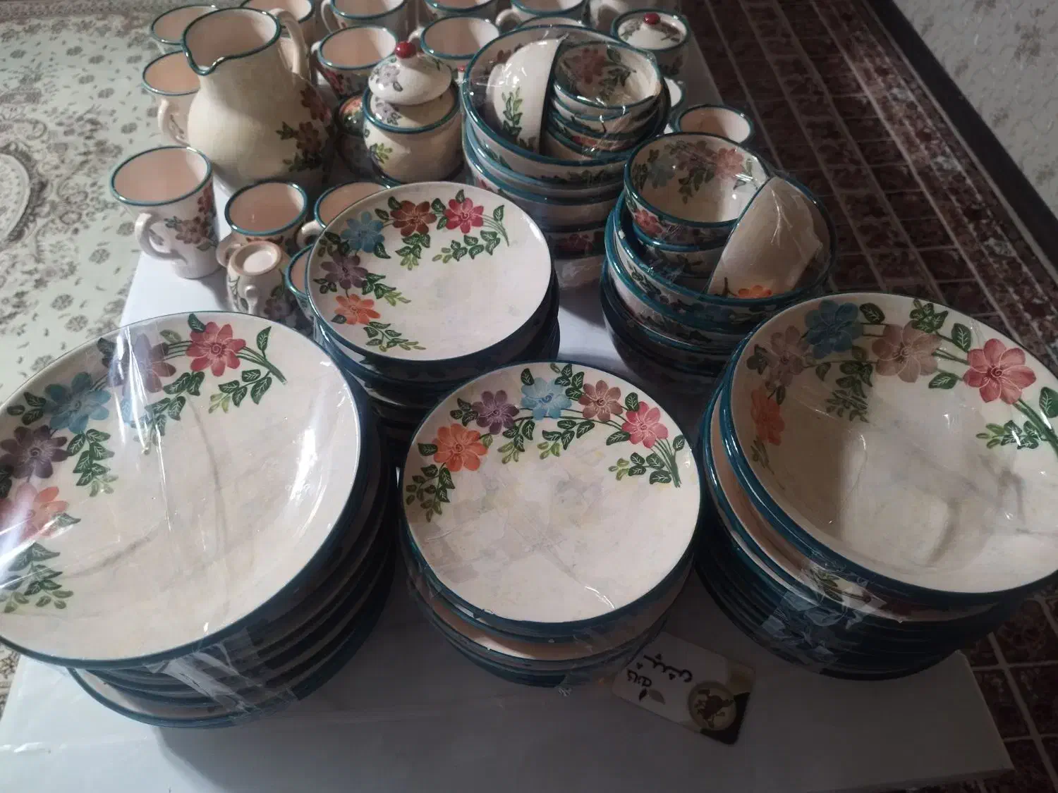 ظروف سفالی|ظروف سرو و پذیرایی|مشهد, عامل|دیوار