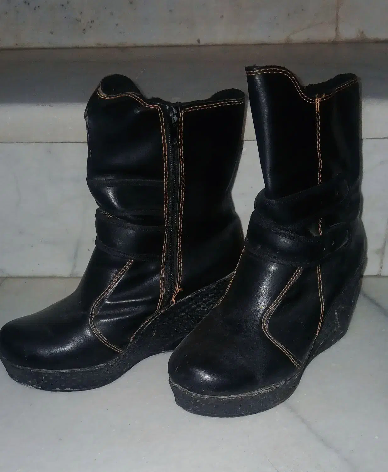 نیم بوت های زنانه سایز ۳۸|کیف، کفش، کمربند|مشهد, عنصری|دیوار