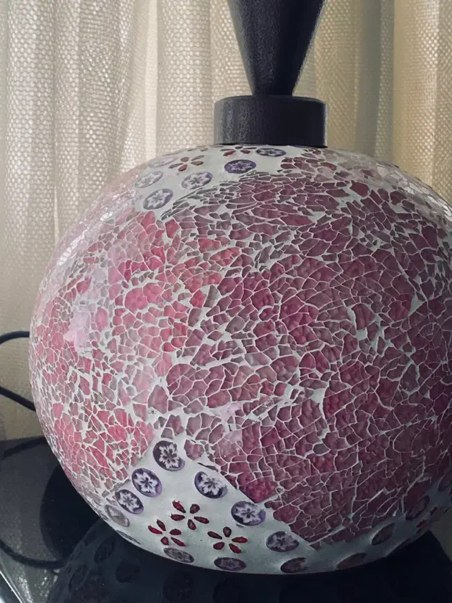 لوستر حبابی صورتی|لوستر و چراغ آویز|تهران, امین حضور|دیوار