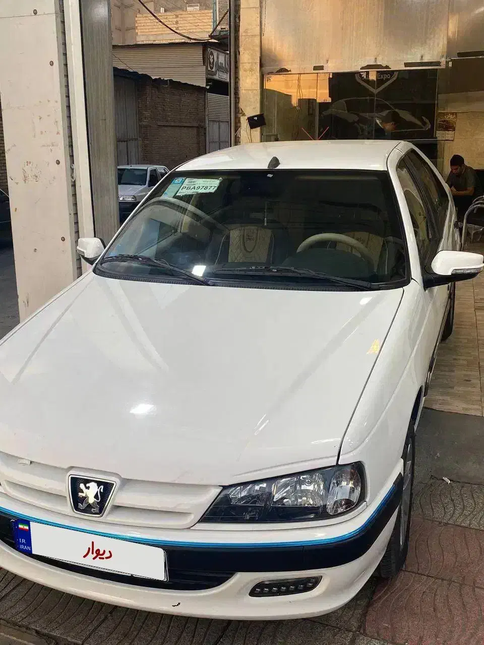پژوپارس سفارشی استثنایی کم کار بدون رنگ تمام فول|خودرو سواری و وانت|یزد, |دیوار