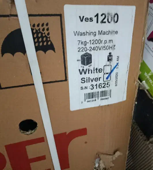 ماشین لباس شویی وِسپر|ماشین لباسشویی و خشک‌کن لباس|بیرجند, |دیوار