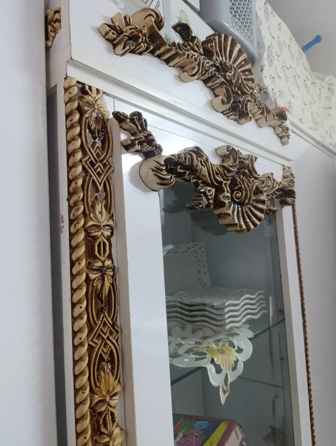 بوفه در حد نو|بوفه، ویترین، کنسول|انبارآلوم, |دیوار