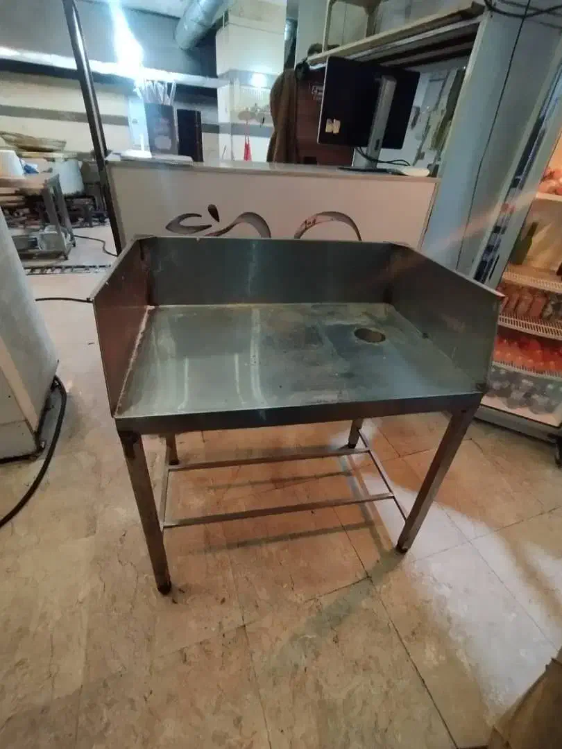 میز کار مرغی و میز کاتتر استیل|کافیشاپ و رستوران|اندیشه, شهرک المهدی|دیوار