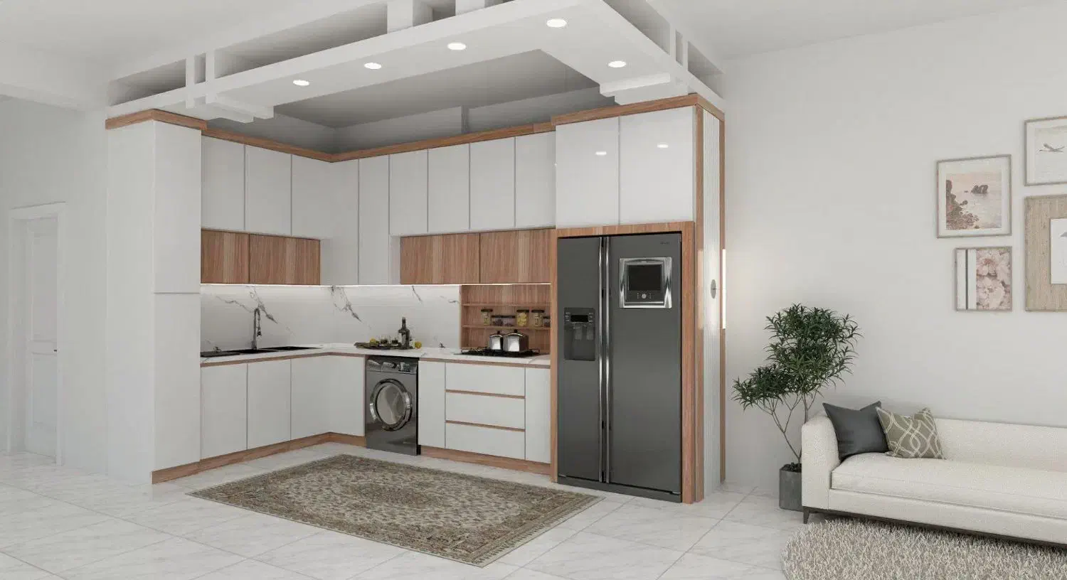 متریال کابینت آشپزخانه و دکوراسیون داخلی|خدمات پیشه و مهارت|چناران, |دیوار