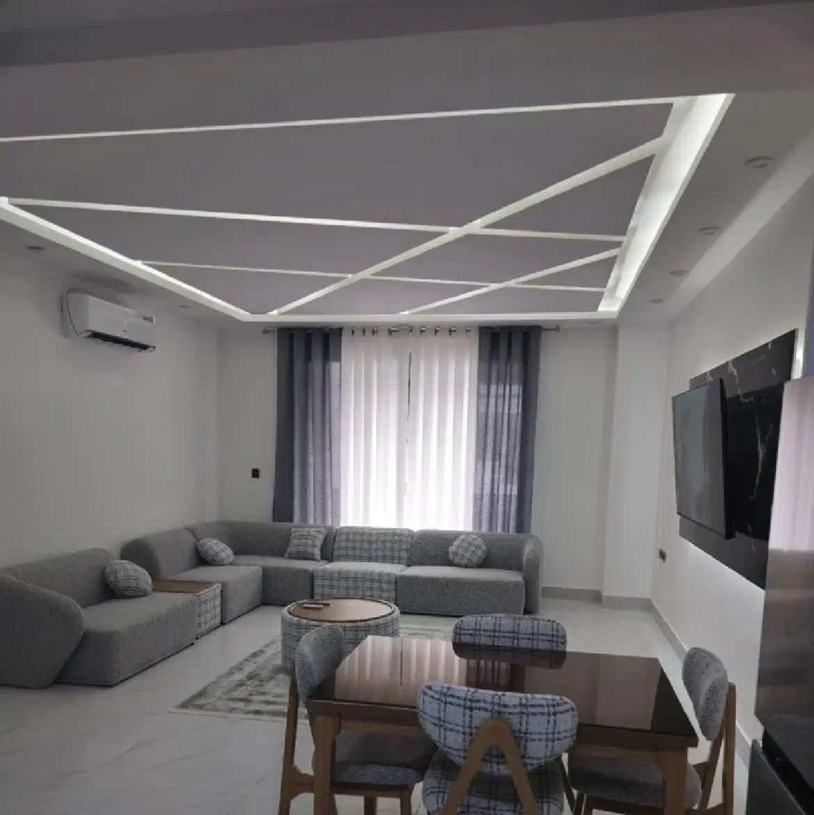 اجاره اپارتمان مبله شیک و مدرن در غرب تهران|اجارهٔ کوتاهمدت آپارتمان و سوئیت|تهران, سازمان برنامه شمالی|دیوار